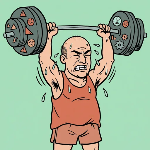 Gym session card art