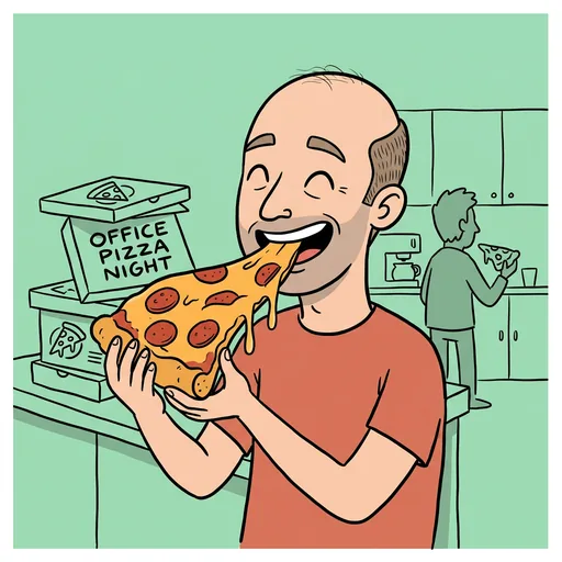 Free pizza card art