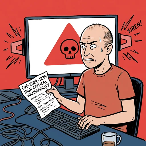 Intern saves the day card art