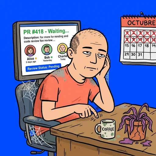 Open office noise card art